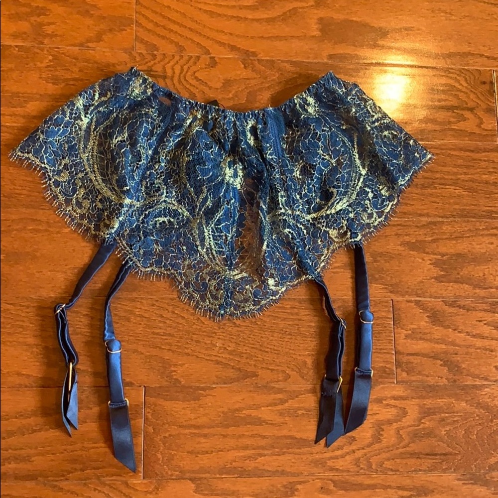 $470 Agent Provocateur Soiree italian garter belt